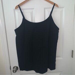 Torrid (Size 5) Black Tank Top with Adjustable Straps